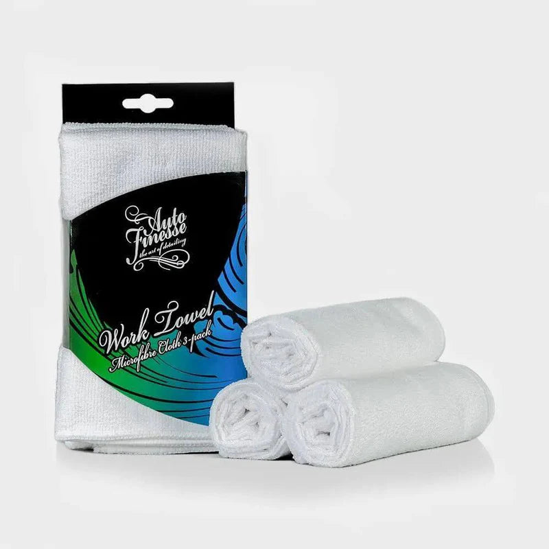 White Work Towel (Pack of 3)